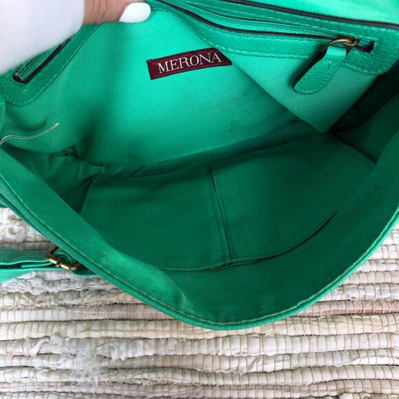 Women’s Green Merona Y2K Shoulder Purse - Picture 4 of 4